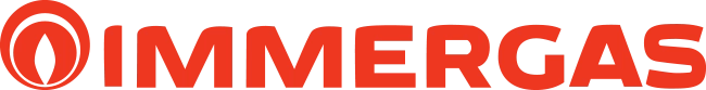 logo immergas con scritta rossa, assistenza caldaie Immergas provincia di Milano.
